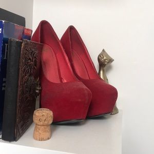Scarlet Red Heels
